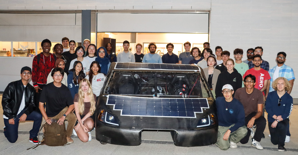 McMaster Solar Car Project Team Photo