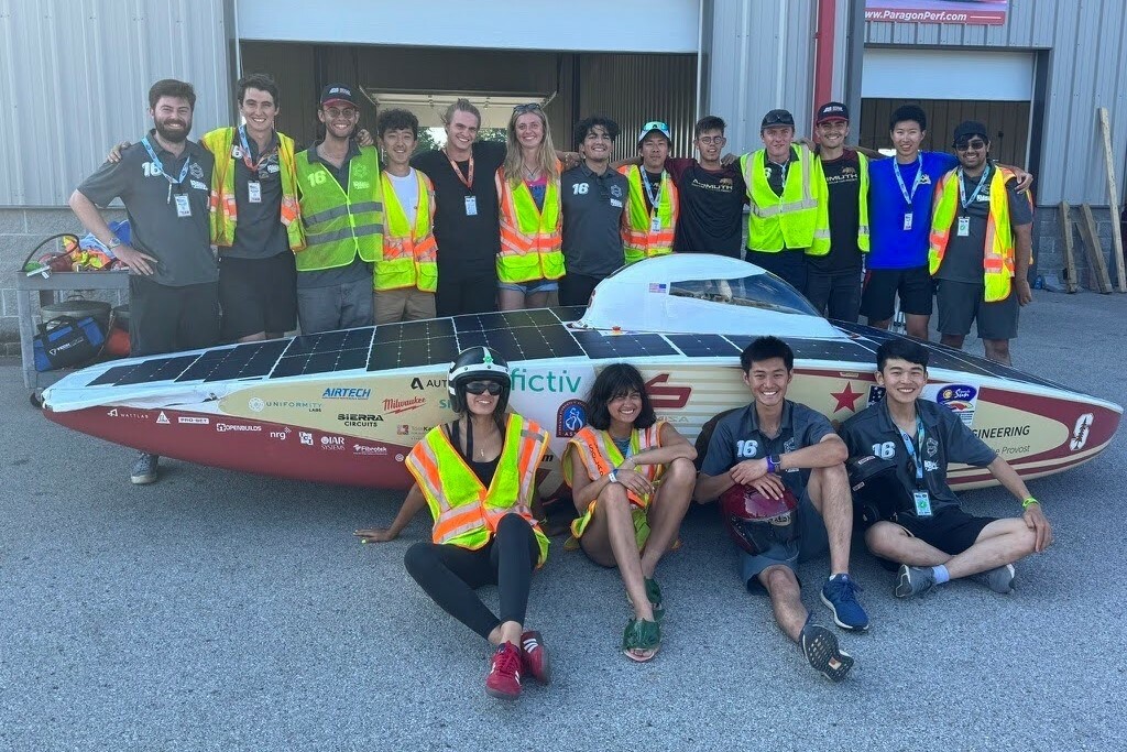 Stanford Solar Car Project Team Photo