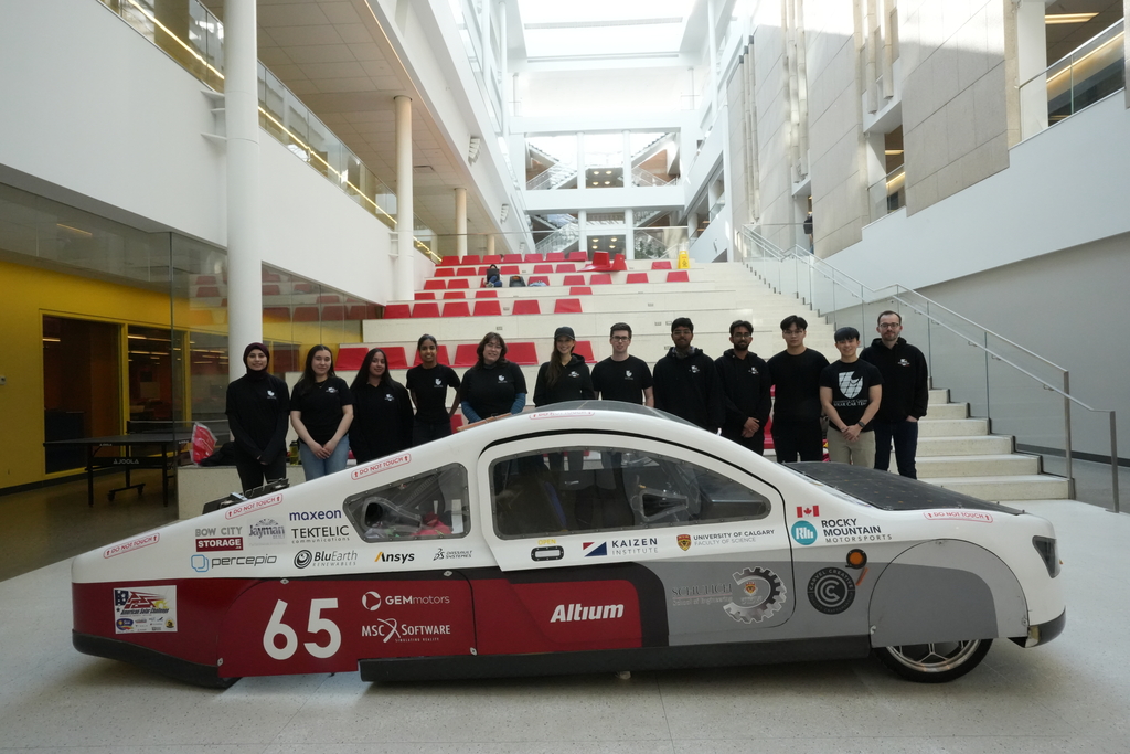 University of Calgary Solar Car Team Team Photo